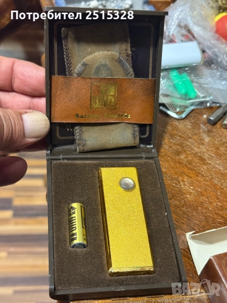 стара японска запалк win с батерия, снимка 1