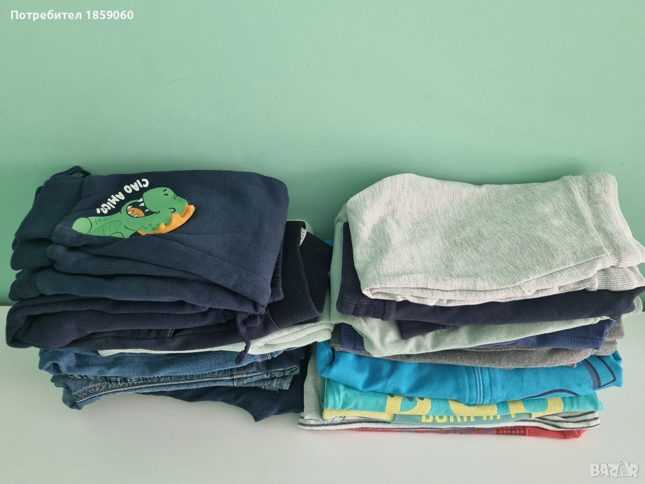 Лот дрешки за момче в отлично състояние. Размерите са 86 и 92, снимка 1
