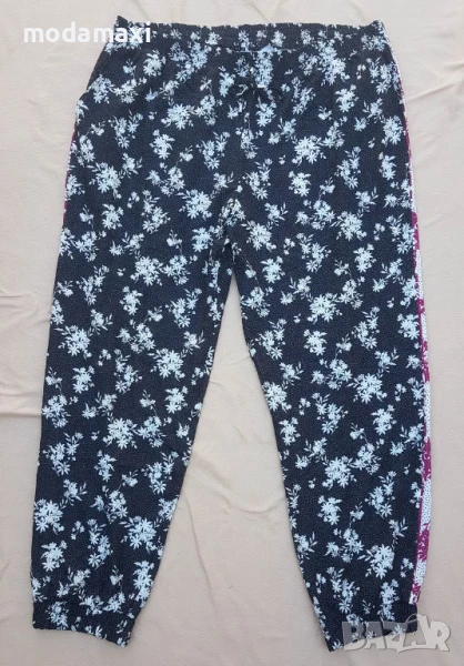   4XL- 6XL Нов  черно – бял панталон , снимка 1