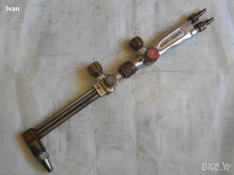 500мм MESSER GRIESHEIM Голям резак за оксижен с 4 въртока за газо-кислородно-ацетиленово рязане, снимка 1