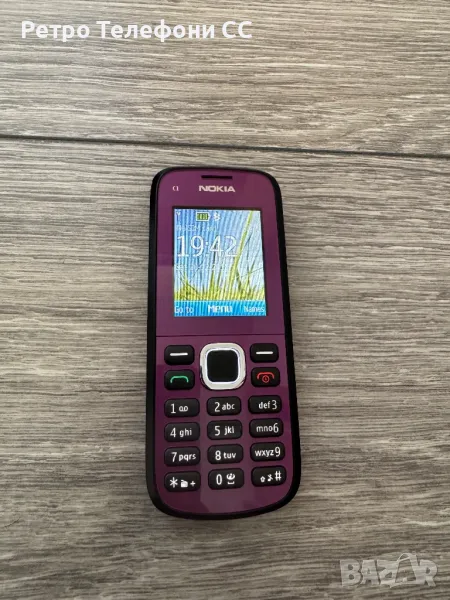 Nokia c1 Нокия C1 запазен Pink розов, снимка 1