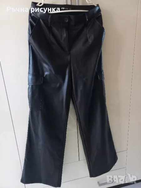 Кожен панталон размер Л, снимка 1