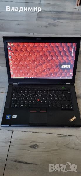 Lenovo Thinkpad T430-i5-3210M/8гб/128гб ссд/Nvidia nvs5400m-1гб, снимка 1