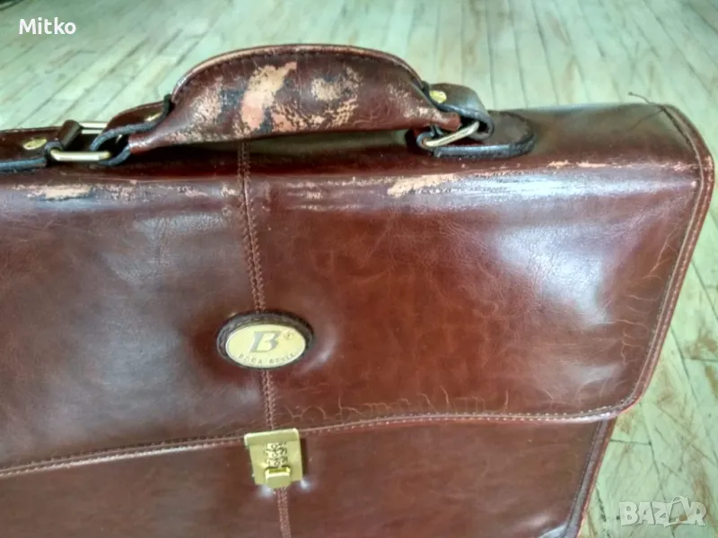Бизнес чанта,кожена, снимка 1