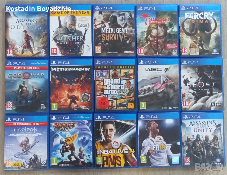 Игри за PS4, снимка 1