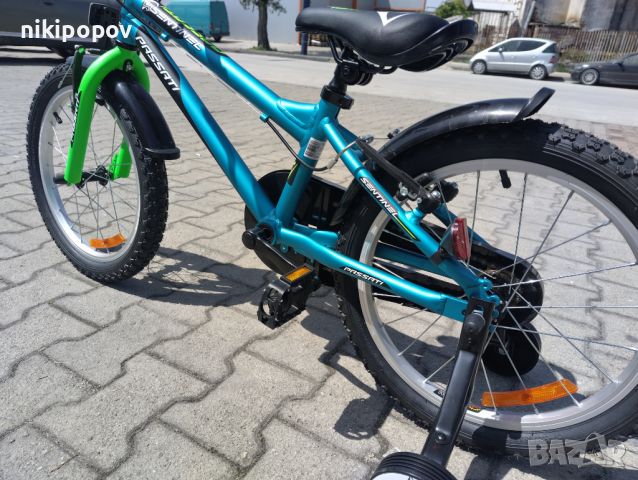 PASSATI Алуминиев велосипед 18" SENTINEL син, снимка 6 - Велосипеди - 45489876