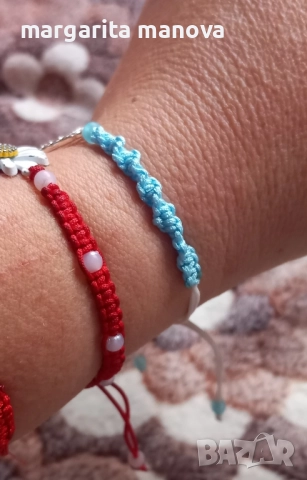 Ръчно изработени гривни , снимка 11 - Гривни - 52470721