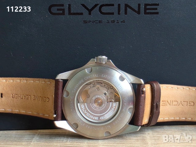 Glycine Combat Classic 40 Moonphase Watch, снимка 4 - Мъжки - 53890730