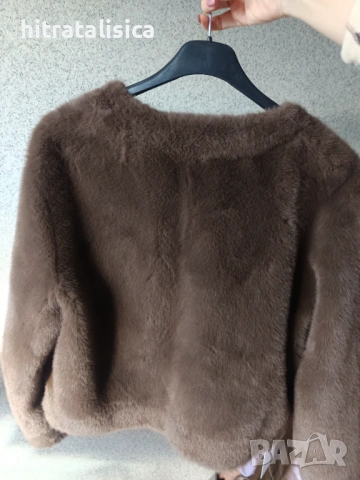 Дамско късо палто М размер, снимка 4 - Палта, манта - 53528133