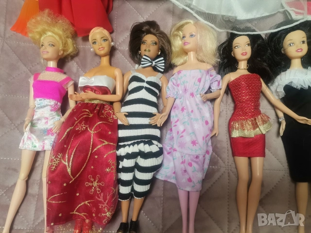 ОГРОМЕН ЛОТ!!! 18 кукли Барби, Синди, Лив и др. + над 30 броя аксесоари, снимка 2 - Кукли - 52672847