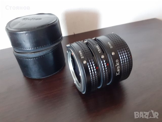 Макро адаптери 12mm,20mm,36mm  MINOLTA - KONICA  MD Japan, снимка 5 - Обективи и филтри - 46492987