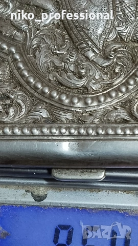 Сребърна табакера с индийски мотиви , снимка 10 - Други ценни предмети - 53456012