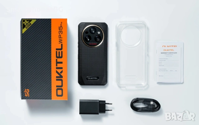 Oukitel WP35 Pro 5G 36GB RAM 512GB ROM, 11000 mah батерия, IP68 защита, снимка 9 - Други - 53795695