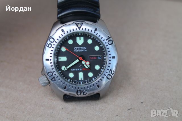 Японски мъжки ръчен часовник ''Citizen promaster'' /Diver 200m/, снимка 13 - Мъжки - 45932604