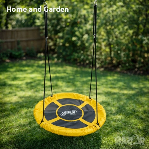 Градинска люлка "Щъркелово гнездо" – модерен дизайн и издръжлива конструкция 🪺