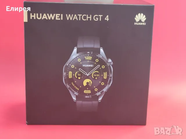 Huawei watch GT 4 46mm Black, снимка 3 - Смарт гривни - 46898522