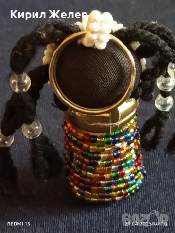 Арт ключодържател много красив интересен ръчна изработка 13736, снимка 4 - Други - 50077141