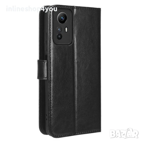 Кожен Калъф Тип Тефтер за Xiaomi Redmi Note 12S 4G, снимка 2 - Калъфи, кейсове - 51152116