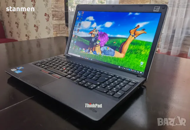 Продавам лаптоп Lenovo ThinkPad Edge E530/мат15.6сKам/4х2.5ghzThr/4gb/500gb/4ч.Бат/HDMI/Профилактира, снимка 1 - Лаптопи за дома - 46954689