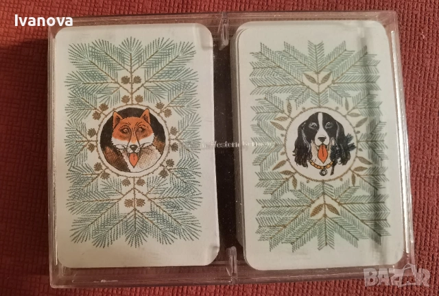 Колекционерски карти с ловни мотиви, Coeur Германия. , снимка 2 - Карти за игра - 54089913