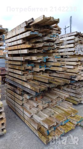 Продавам дървени трегери 1м, 1.4м, 1.80м 150 броя, снимка 4 - Други машини и части - 45713692