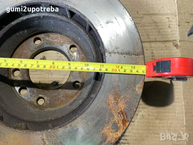 Преден Диск 350мм/34мм Porsche Cayenne 3.0D 92A/EG22/2012, снимка 4 - Части - 49680713