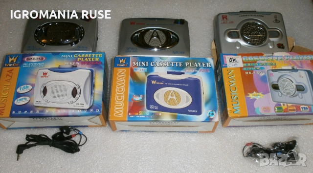 Радиокасетофони Radio receiver cassette players/ recorders walkmans Уокмени, снимка 4 - Радиокасетофони, транзистори - 52870800