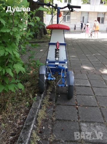 Електрическа триколка, Накланяща се (Tilting Trike), снимка 4 - Скейтборд, ховърборд, уейвборд - 46159350