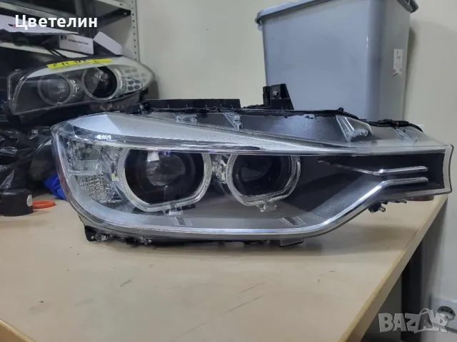 Десен фар BMW  F30 ксенон незавиващ desen far farove f31 30, снимка 1 - Части - 48888855