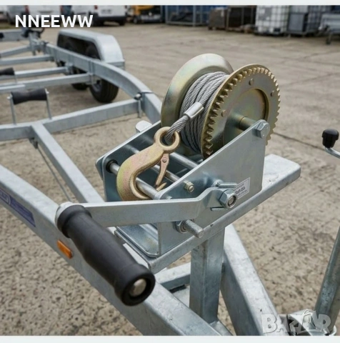 Ръчна лебедка 800LBS. Ръчна лебедка със стоманено въже., снимка 9 - Аксесоари и консумативи - 24557835