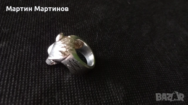 Мъжки Сребърен Пръстен, снимка 6 - Пръстени - 53140234