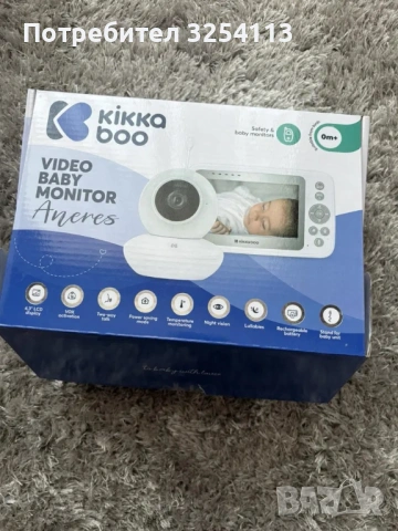Бебефон с видео KIKKA BOO, снимка 3 - Бебефони - 53763068