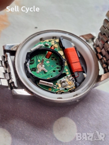 ✅ЕЛЕКТРОНЕН РАДИОСВЕРЯЕМ ЧАСОВНИК TCM❗, снимка 4 - Мъжки - 53646937