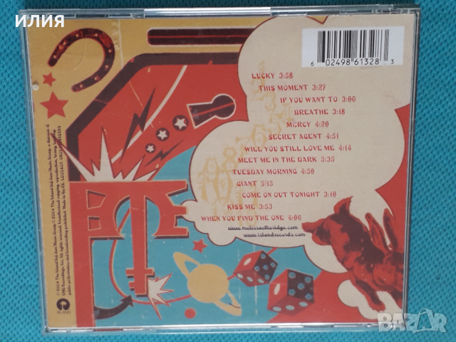 Melissa Etheridge – 2004 - Lucky(Alternative Rock), снимка 4 - CD дискове - 45059474