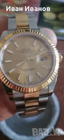 Rolex datejust 41 Champagne-colour dial 126333, снимка 2 - Мъжки - 47243251