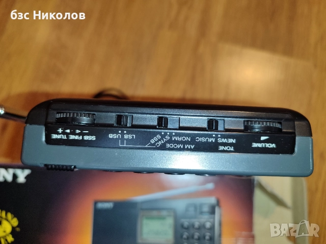 Радио Sony ICF-SW7600G FM Stereo/SW/MW/LW PLL World Radio и аксесоари за радио Sony ICF и ICF-SW., снимка 6 - Радиокасетофони, транзистори - 52809144