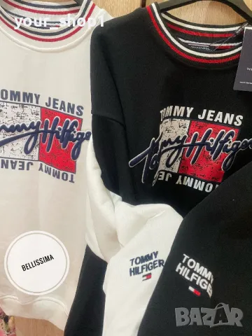 Oversize дамска блуза Tommy Hilfiger , снимка 4 - Блузи с дълъг ръкав и пуловери - 47924747