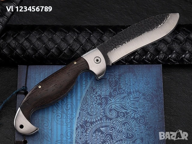 Кован сгъваем нож - Ст 65х13/Афганистан/, снимка 6 - Ножове - 51536830