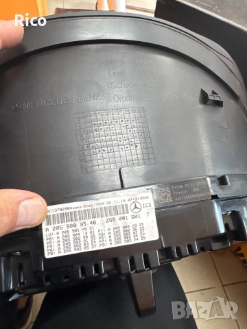 Табло Километраж за Mercedes C220 W205 Facelift 2020 г, снимка 6 - Части - 51498927