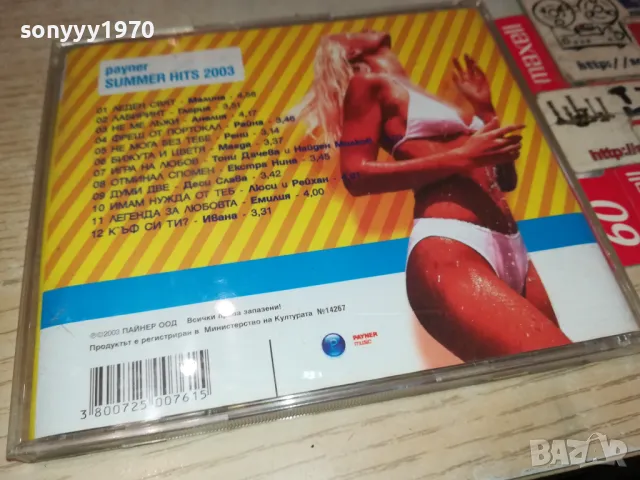PAYNER SUMMER HITS 2003-ORIGINAL CD 2603251746, снимка 10 - CD дискове - 49651437