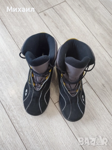 Високи детски обувки Salamon.Номер-34.Goretex не пропускат вода, снимка 2 - Детски боти и ботуши - 52348520