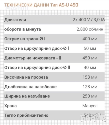 Фасаден циркуляр Graule AS-U-450 за дограма Германия, снимка 6 - Циркуляри - 52462687