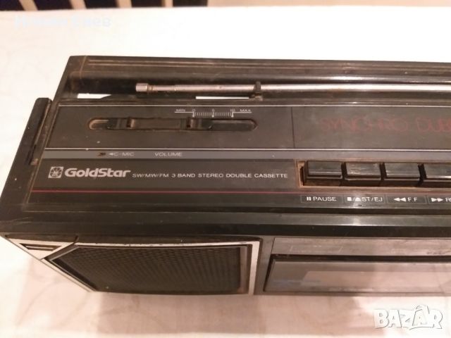 Радиокасетофон GoldStar , снимка 4 - Радиокасетофони, транзистори - 45719038