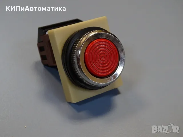 команден бутон FUJI Electric AH25-F push button switch red, снимка 9 - Резервни части за машини - 49192225