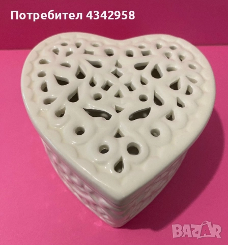 Adler.1980 г. Порцеланова захарница или бонбониера., снимка 3 - Антикварни и старинни предмети - 52570477