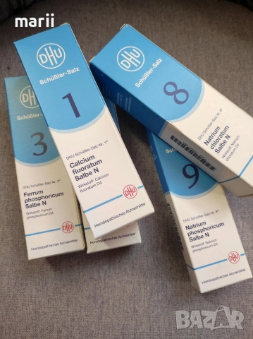 Шуслерови мехлеми/кремове , снимка 2 - Хранителни добавки - 53455360