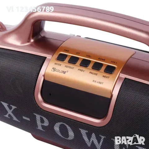 Активна bluetooth колонка - радио Golon RX-V8BT, снимка 3 - Bluetooth тонколони - 49247705