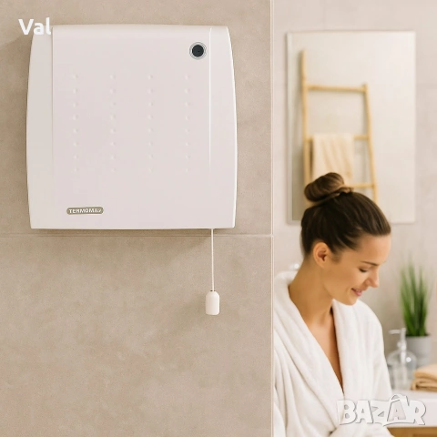 Вентилаторна печка за баня Termomax, 2000W, снимка 4 - Отоплителни печки - 53038838