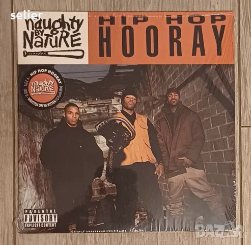 Naughty By Nature ‎– Hip Hop Hooray / Written On Ya Kitten Малка плоча 7-ца Чисто нова,с целофана Из, снимка 1 - Грамофонни плочи - 48743809