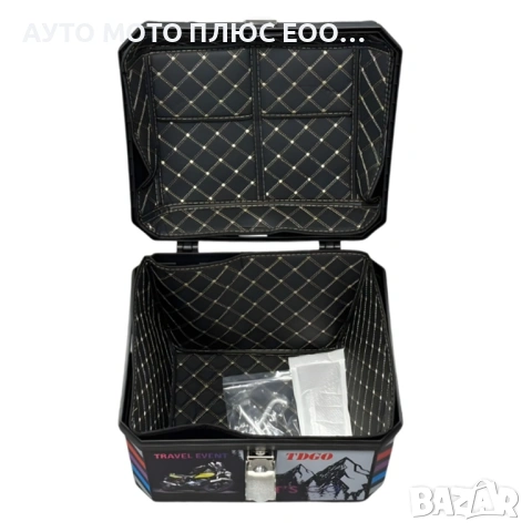 Алуминиев куфар за мотоциклет с обем 57 литра., снимка 8 - Аксесоари и консумативи - 54090291